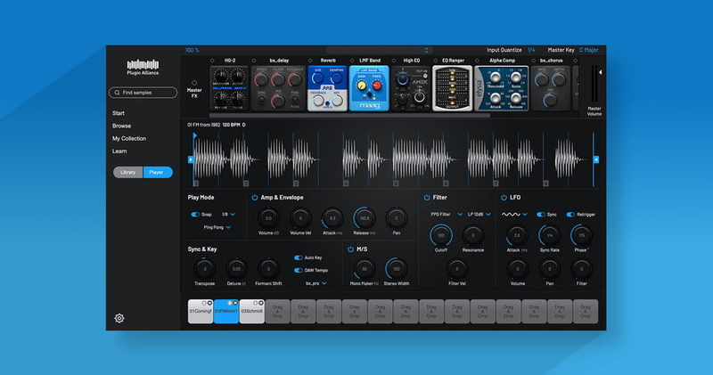Plugin Alliance launches MEGA Sampler with online sample library service