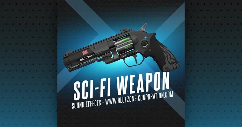 Bluezone releases Sci-Fi Weapon Sound Effects sample library
