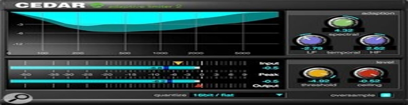 CEDAR Studio 9 and Adaptive Limiter