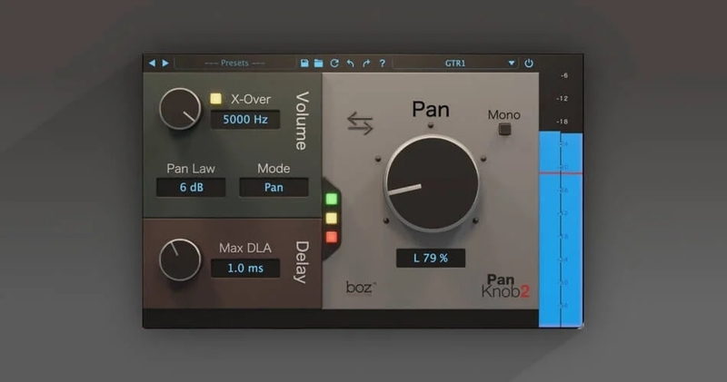 Boz Digital Labs releases Pan Knob 2 panning effect plugin