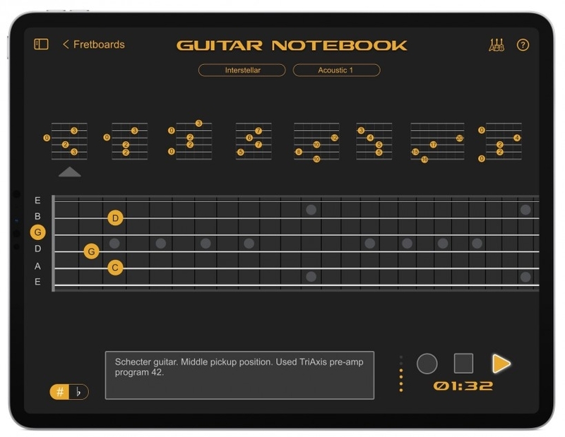 SonaMetro releases Guitar Notebook Public Beta for iOS